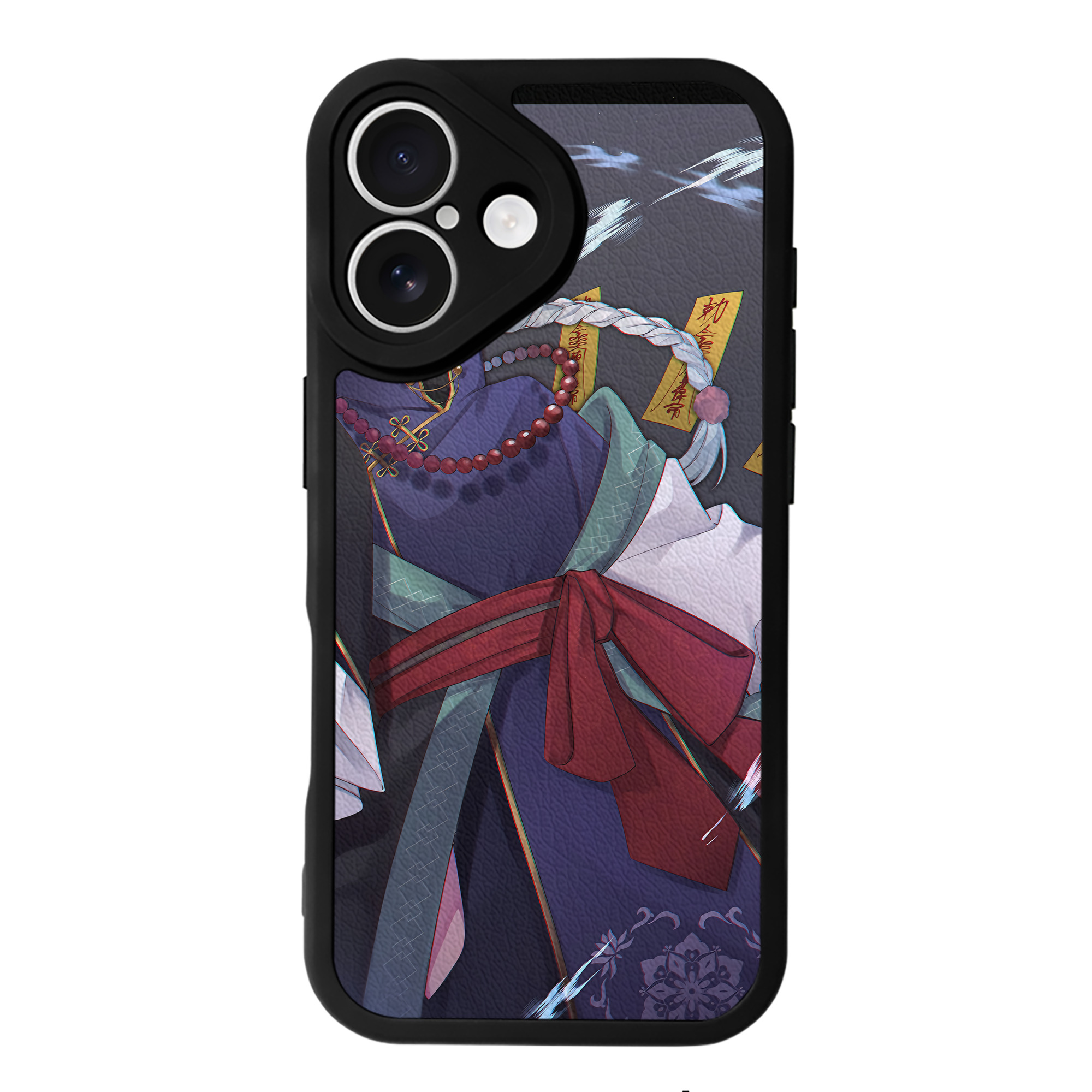 （画像用） 文豪ストレイドッグス Bungo Stray Dogs 【iPhone 16シリーズ対応】シリコンスマホケース（レザー調） 材質：シリコン